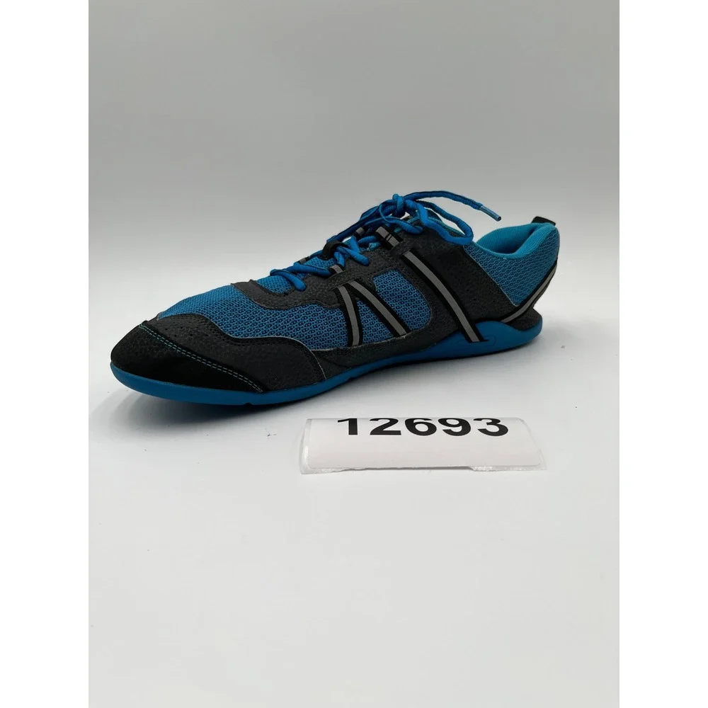 Xero Shoes Prio F190615W Running Sneakers Mens 12 Imperial Blue Black Lace Up